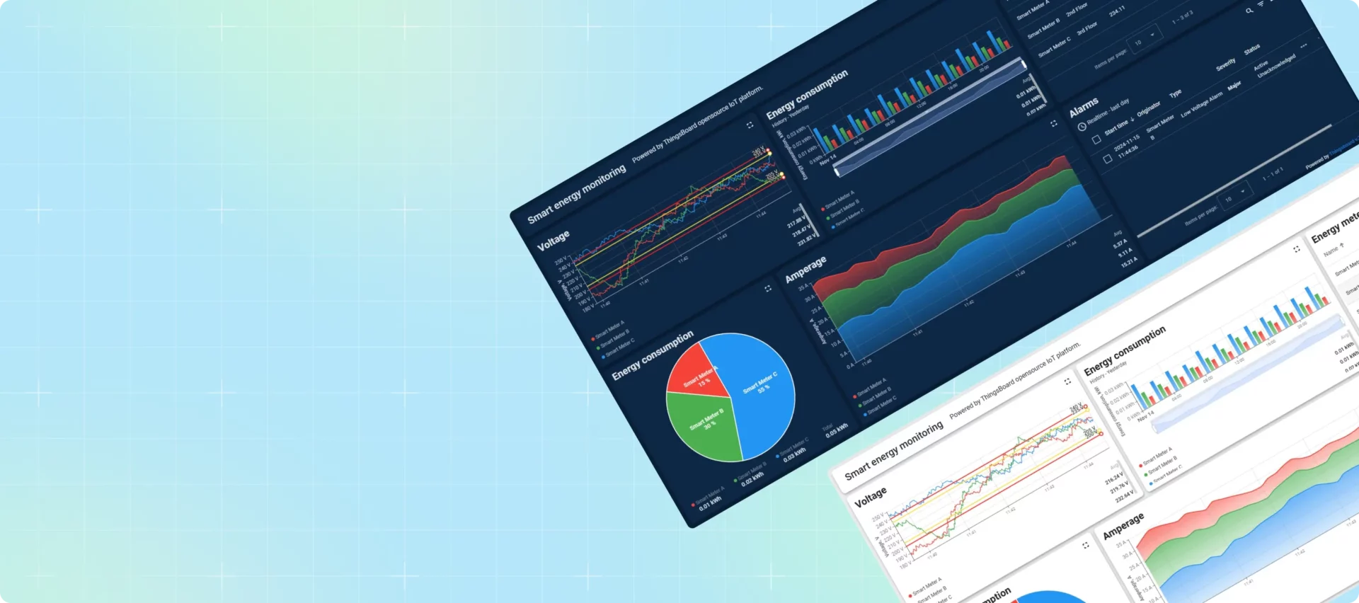 仪表板的深色模式