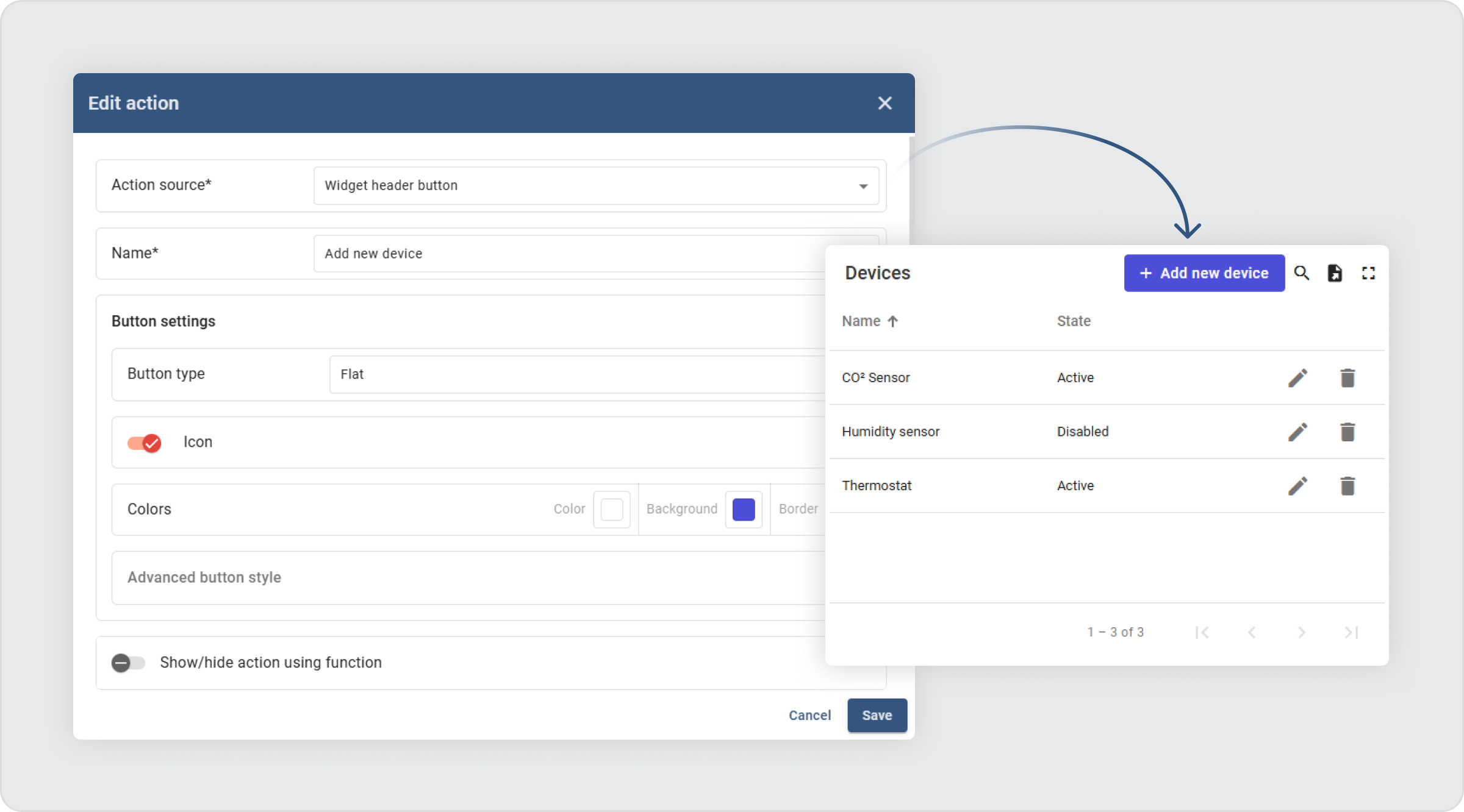 ThingsBoard 编辑操作菜单