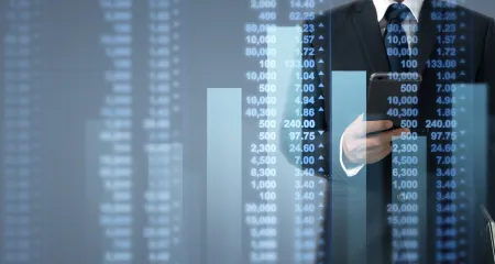 Man behind holographic charts