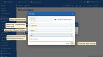 Enter the alias name (for example, “My Device”). Select "Single entity" as the filter type and "Device" as the type. Then, select the device from the drop-down menu. Click the "Add" button.