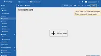 Finally, click "Save" on the dashboard editor page to save the changes. Then, re-enter edit mode.