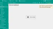 Finally, click "Save" on the dashboard editor page to save the changes. Then, re-enter edit mode.