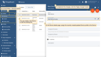 Go to the <b>Entities > Devices</b> section. You can create a new <b>Device</b> or edit the existing one. On the <b>"Device details"</b> page, assign newly created (or updated) <b>Device profile</b> to this <b>Device</b>. Click the <b>“Apply changes”</b> button.