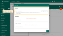 In the <b>General</b> section, specify the <b>alarm type</b> — <i>High temperature</i> (or any other name you prefer) — which serves as both the name and the unique identifier of the alarm.