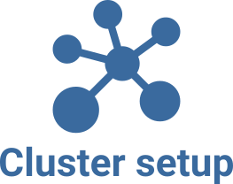 Cluster setup with Kubernetes