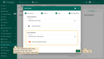 指定用户导航至"主页"菜单项时将显示的主仪表板。点击"添加"完成bundle创建。