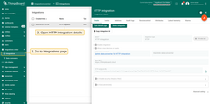 打开 ThingsBoard Cloud HTTP 集成详情页。