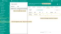 Go to the <b>Integrations center > Data converters</b> section, click on the uplink converter to open the <b>"Data converter details"</b> window, and go to the <b>"Events"</b> tab. There you will find an uplink message.
