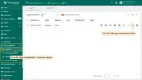 Go back to the <b>Edge management > Instances</b> section and click the <b>Manage Integrations</b> button of the corresponding Edge entity.