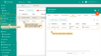 To verify that the notification is propagated to the <b>Edge</b>, log in to the <b>Edge</b> instance and go to the <b>Entities > Devices</b> section, open the <b>"Device details"</b> page and select the <b>“Alarm”</b> tab.