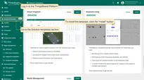 Log in to the <b>ThingsBoard Platform</b> and go to the <b>Solution templates</b> section. Click the <b>"Install"</b> button.
