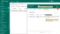 进入相应Smart Device的字段计算选项卡。点击所需字段所在行的重新处理字段计算图标。