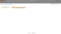 点击 "添加Message Filtering Rule" 按钮。