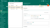 Go to the "<b>Device profiles</b>" page in the "<b>Profiles</b>" section. Select the profile your device is using to open its details. Navigate to the "<b>Alarm rules</b>" tab and configure the alarm rule.