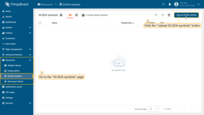 进入 "SCADA symbols" 的 "Resources" 页面，点击 "Upload SCADA symbol" 按钮。