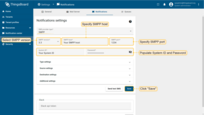 如果您选择了SMPP，请填写System ID和密码，指定SMPP版本、主机和端口，然后点击"保存"。