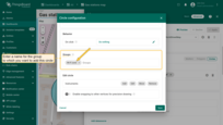在"Groups"部分输入要添加此圆形的组名称。